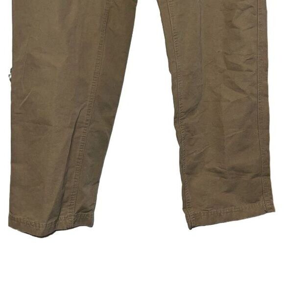 Columbia Mens Tan Stonewashed Cargo Work Pants -Size 34X32 - Picture 5 of 16